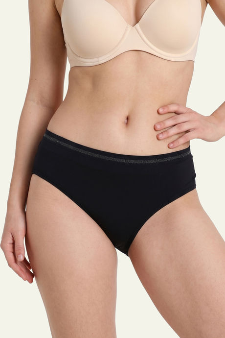 Zivame Regular Rise Full Coverage Hipster Panty (Pack of 2) - Multicolor — image 2
